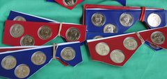 2007 thru 2016 Presidential Golden Dollar 78 P + D UNC $1 Coin Lot Cut Mint Sets-2