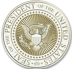 Presidential Seal Donald Trump 1 oz .999 silver coin Make America Great Again-2