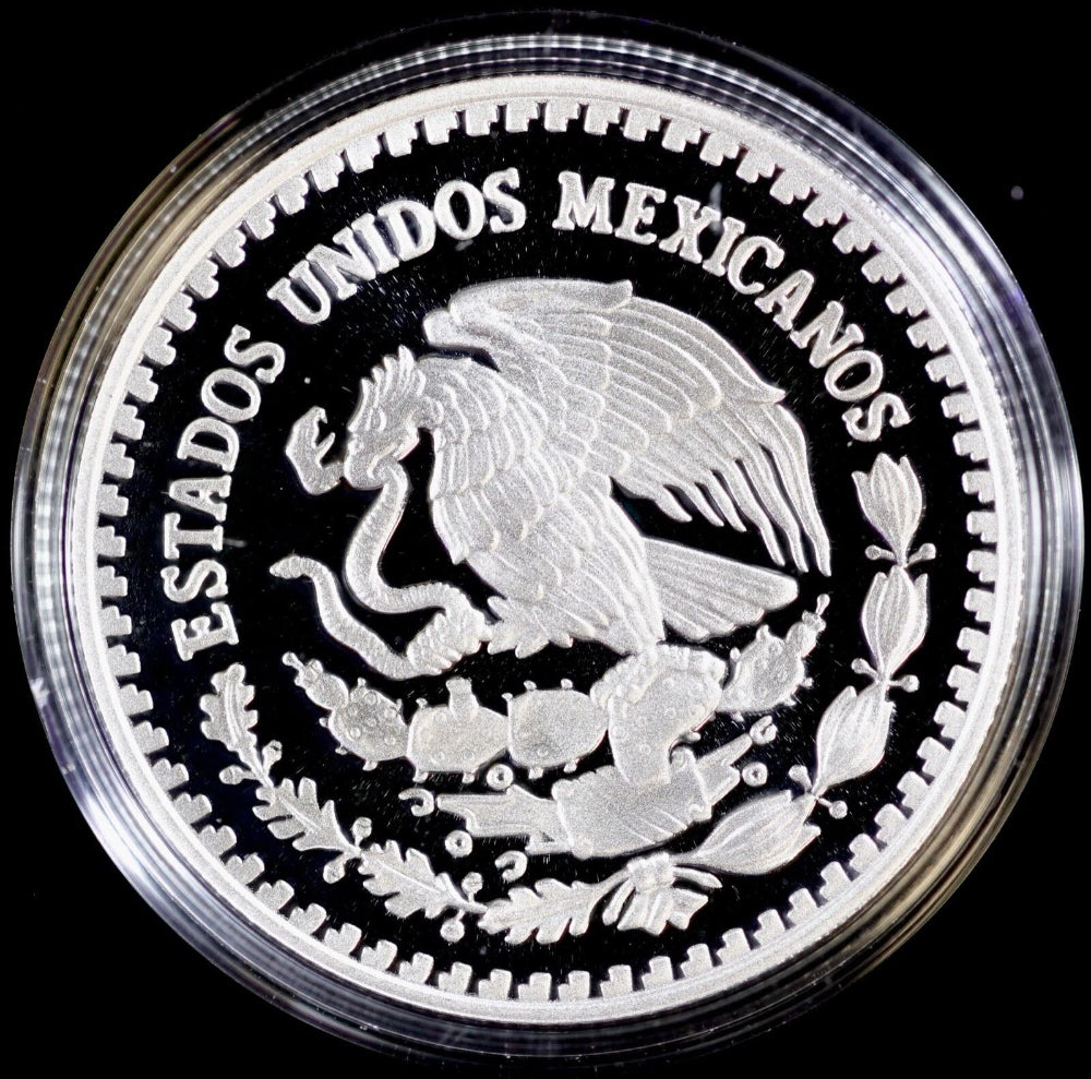 2017 Mexico Mo 1/2 oz Silver Proof Libertad Coin 999 Fine Silver in OGP capsule-2