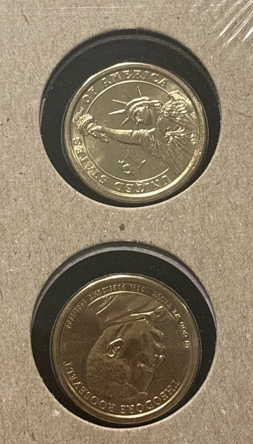 2013 Theodore Roosevelt P&D Presidential Dollars-2