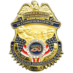CL-YY Trump Vance Presidential 250th Anniversary 47 Full Size Commemorative with-2