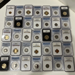 ✯ PCGS NGC GRADED US COIN ✯2 SLAB LOT✯ CLAD SILVER ✯ ESTATE 10 YEARS+✯-2