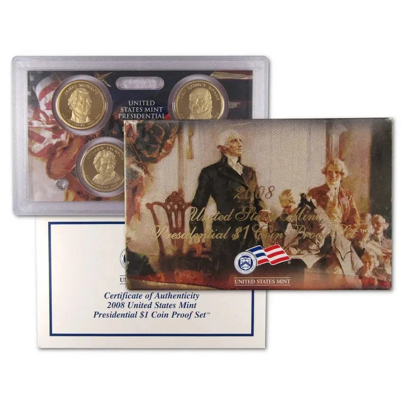 2008 Presidential $1 Coin Proof Set in OGP-1