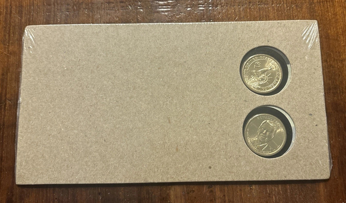 2016 P&D Ronald Regan Presidential Dollars-2