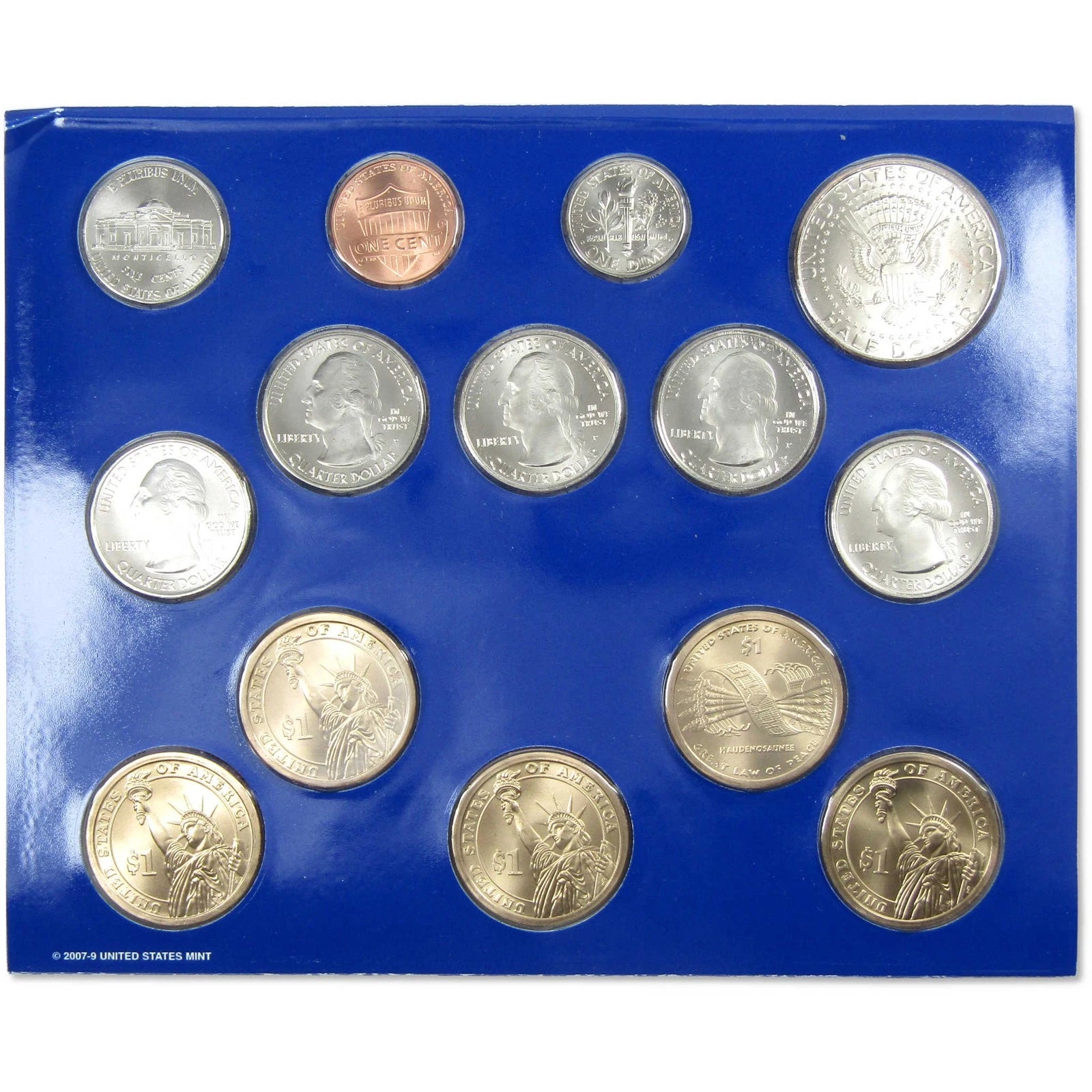 2010 Uncirculated Coin Set U.S Mint Government Packaging OGP COA-2