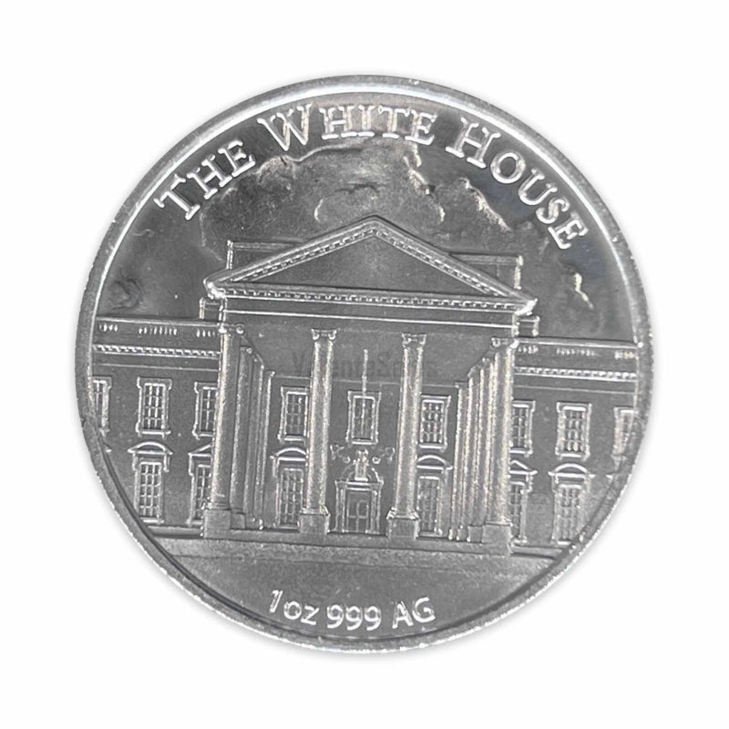 1 Oz .999 Fine Silver TRUMP " Trump fight, fight" Silver round in a CAPSULE