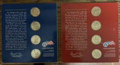 2007 P&D Presidential Dollar - Two 4 Coin Sets - Uncirculated $1 Coins US Mint-2
