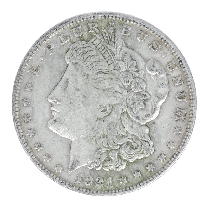 1921 - Dólar Morgan de plata al 90%, condición de descarte