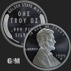 3X 1 OZ 999 PURE SILVER LINCOLN CENT SILVER ROUND COIN CAPSULE BULLION PENNY-2