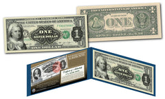 1886 Martha Washington One-Dollar Silver Certificate designed on modern $1 bill-2
