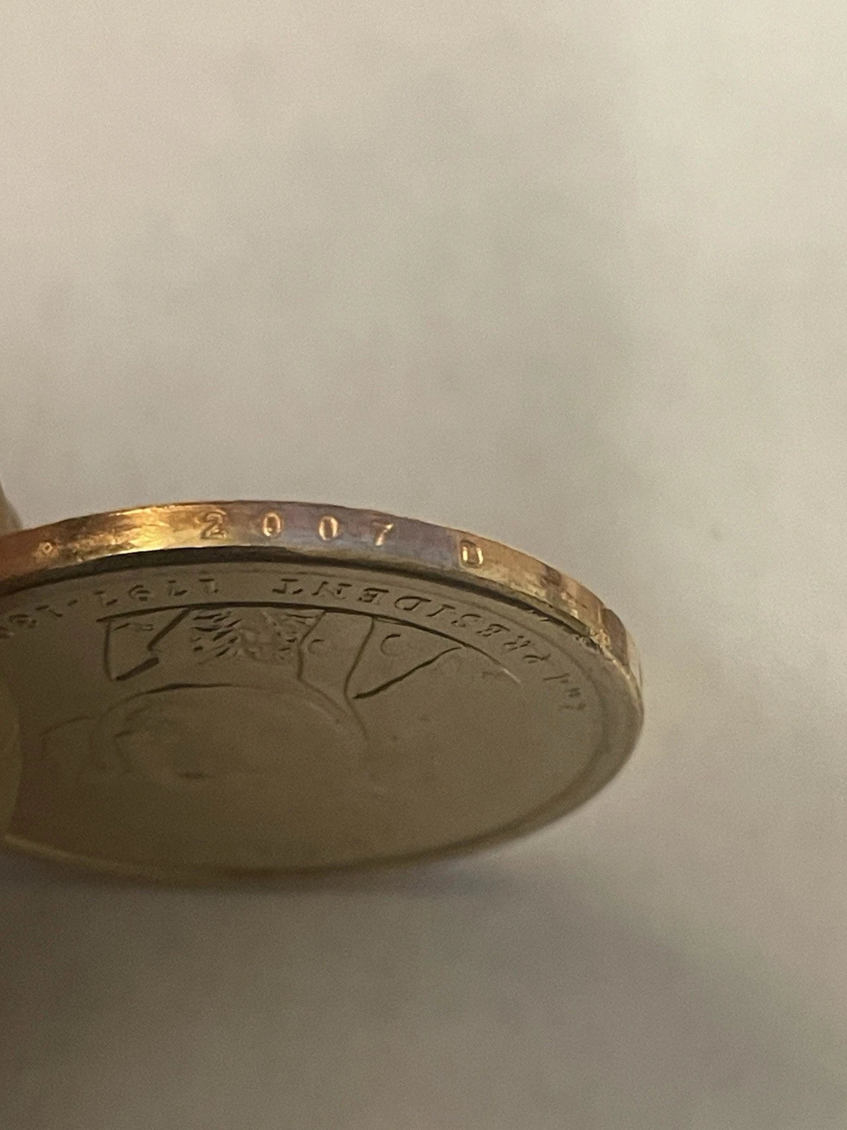2007-D John Quincy Adams US Mint Dollar Coins Opened Roll Of 25-2