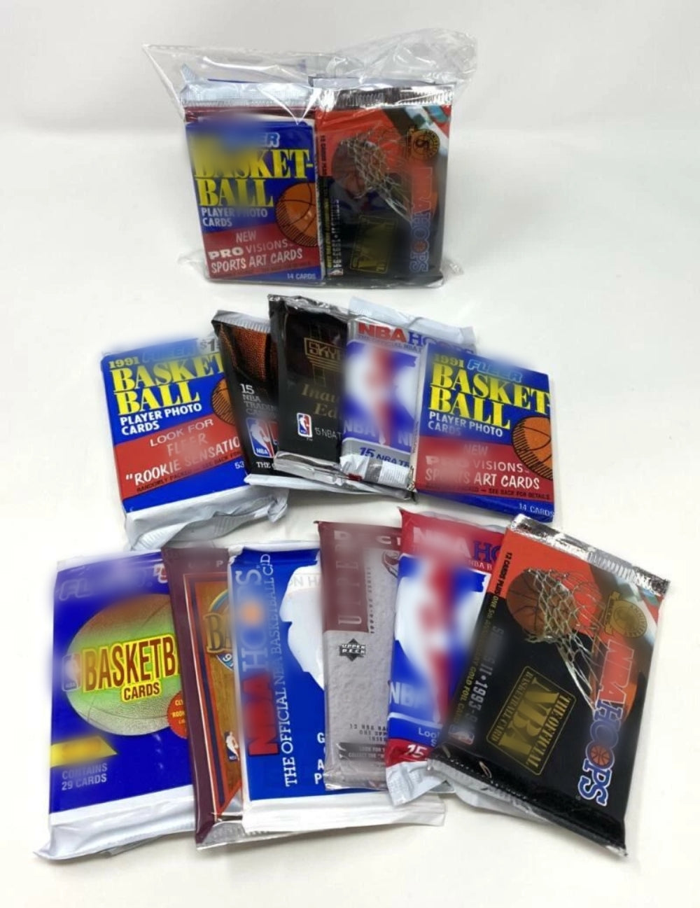 HUGE LOT: 100 Unopened Basketball Cards in Factory Sealed Packs of NBA Cards-3