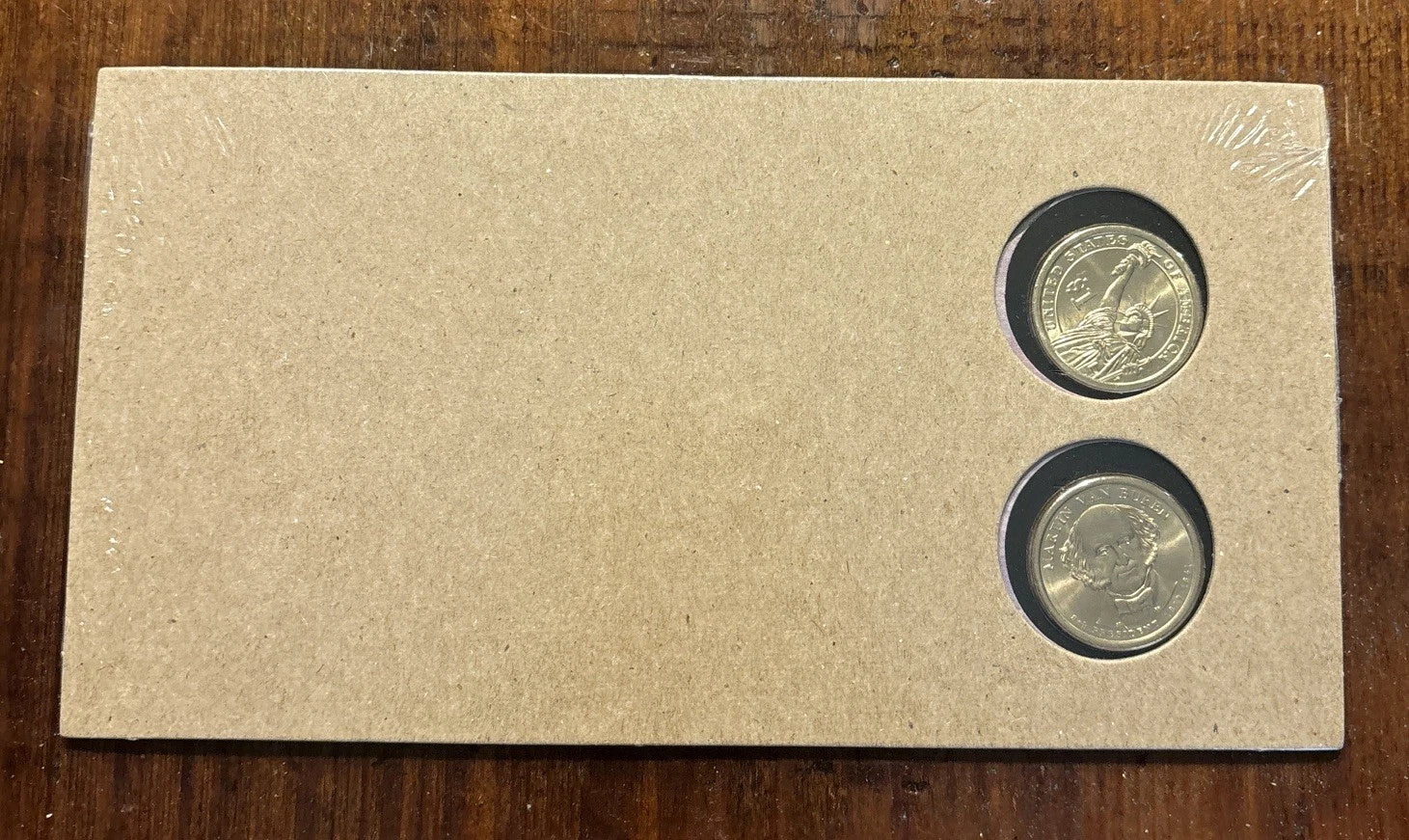 2008 P&D Martin Van Buren Presidential Dollars-2