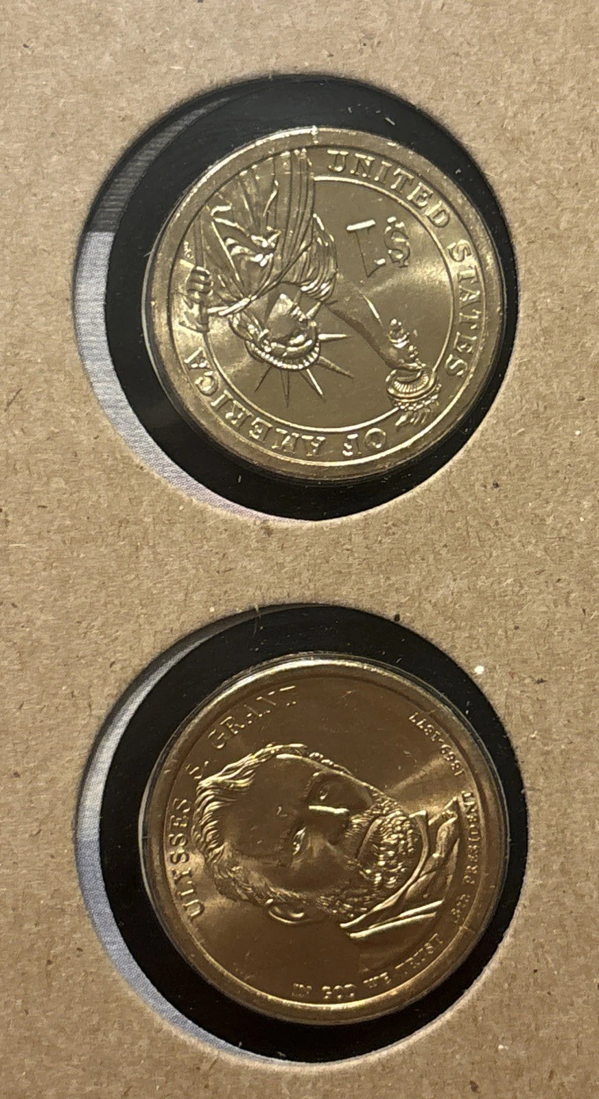 2011 P&D Ulysses S. Grant Presidential Dollars - Sealed First Day Cover-2