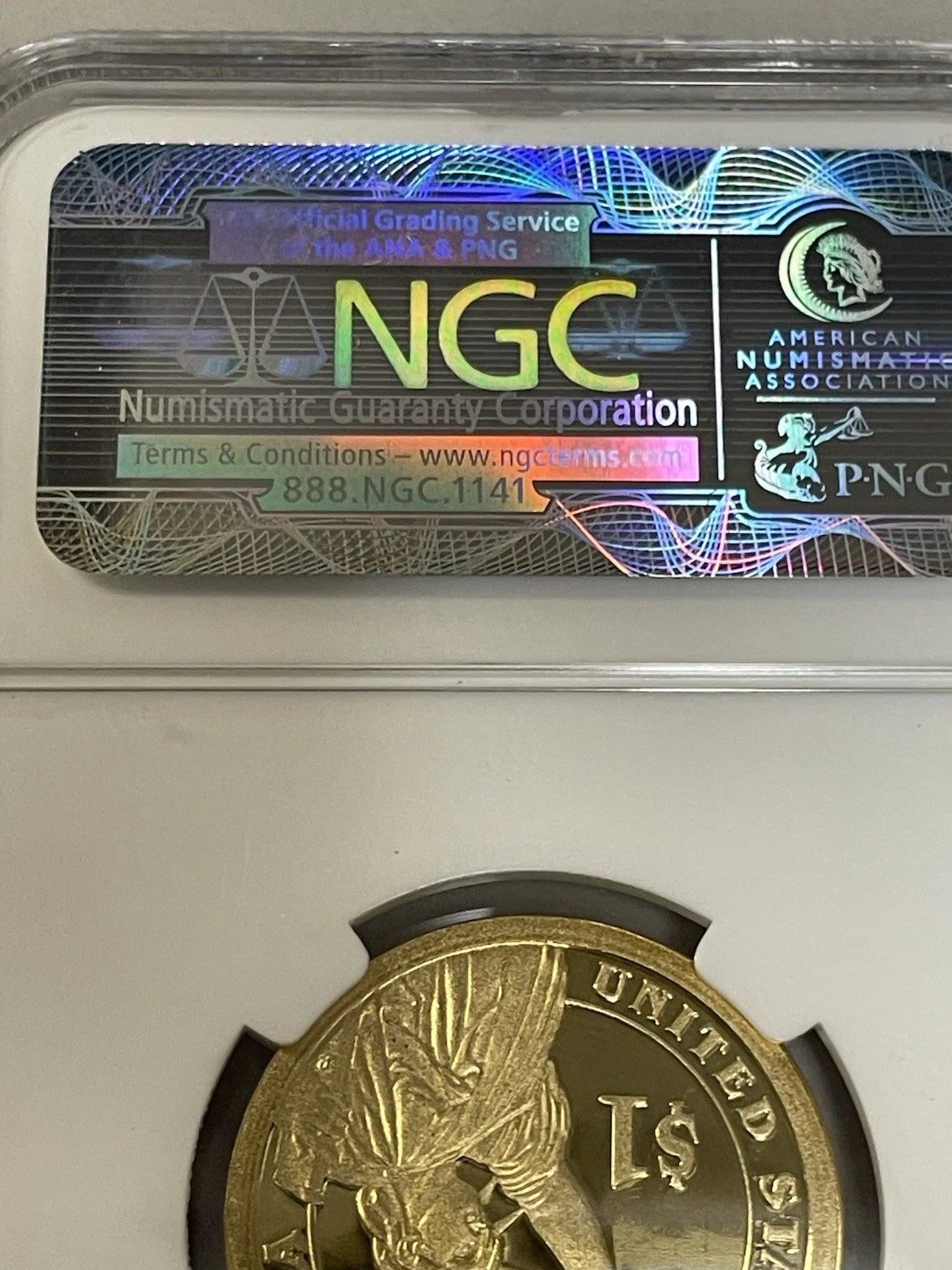 2010 Franklin Pierce One Dollar PF69 Ultra Cameo, NGC.-2