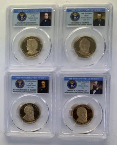 2010, 2011 & 2012 S Presidential $1 PCGS 69 DCAM 12 Coin Dollar Set wLincoln-2