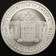 Wanted For A Second Term, President Trump, 1 Troy Oz .999 Fine Silver round!-2