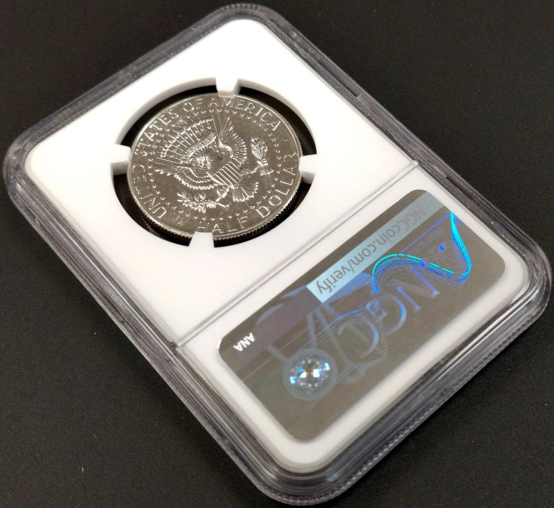 1967 SMS Kennedy Half Dollar certified MS 67 by NGC!-2