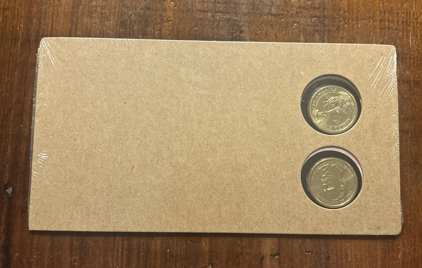 2012 Grover Cleveland Term 2 P&D Presidential Dollars - Sealed First Day Cover-2