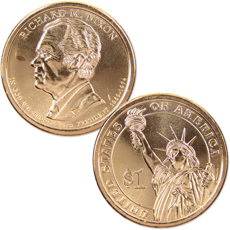 2016 PDS Presidential Dollar 9 Coin Set BU Uncirculated & Choice Proof $1-2