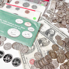 Conjunto de monedas de EE. UU., lote mixto | Monedas antiguas, liquidación de bienes | Moneda de plata-2