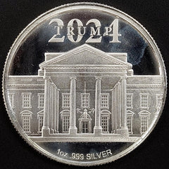 2024 President Donald J. Trump, 4 More Years, 1 Troy Oz .999 Fine Silver round!-2