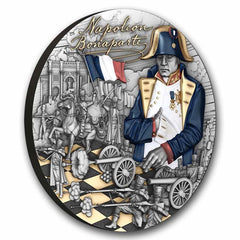 2025 Niue 2 oz Silver Napoleon Bonaparte Coin (w/ Box & COA)-2