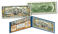 United States BANKNOTE PORTRAITS Genuine Legal Tender U.S. $2 Bill * Must See *-1
