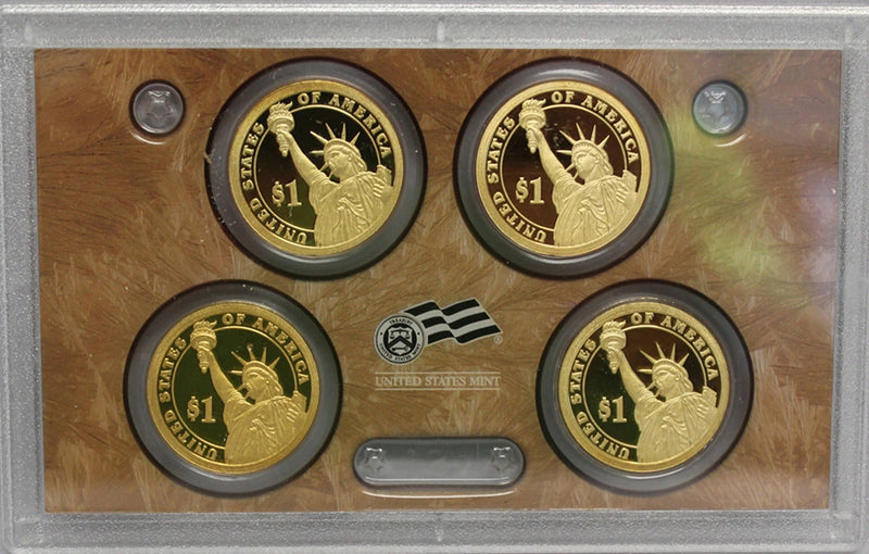 2011 S Presidential Dollar US Mint Poof set - (OGP) 4 coins-2