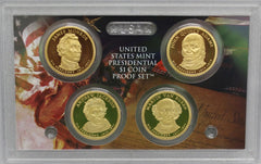 2008 S Presidential Dollar US Mint Poof set - (OGP) 4 coins-2