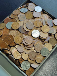 LOT of 200 (4 ROLLS) Unsearched Lincoln Wheat Cents 1c Old U.S. Estate Coin Lots-1