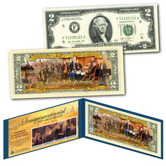 2026 Semiquincentennial USA 250th Anniversary July 4 DOI $2 Bill '76 Stamp Strip-1
