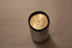 2014-D Calvin Coolidge Presidential $1 Coin Roll of $25 Unc US Mint BU-2