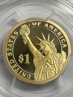 2008-S Martin Van Buren One Dollar PCGS- PR 69 D CAM.-2
