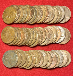 GRAN LOTE DE LINGOTES DE COLECCIÓN DE MONEDAS ESTADOUNIDENSES - MEDIO DÓLAR DE PLATA AL 90 % - 3/4 LB ¡100 monedas!-2