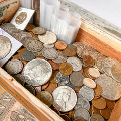 Vintage Cigar Box Mixed U.S. Coin Hoard | LIQUIDATION SALE-3
