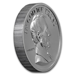2 oz Silver HR Round - Presidential Tribute Series: Lincoln-2