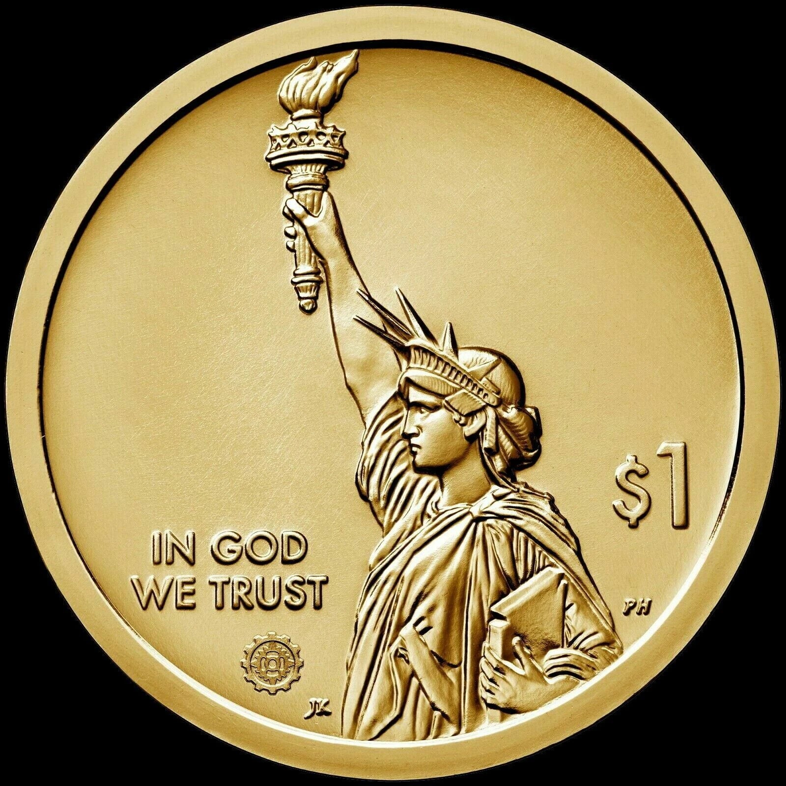 2018- 2019 P&D All 10 American Innovation BU Dollar Complete FULL SET mint-2