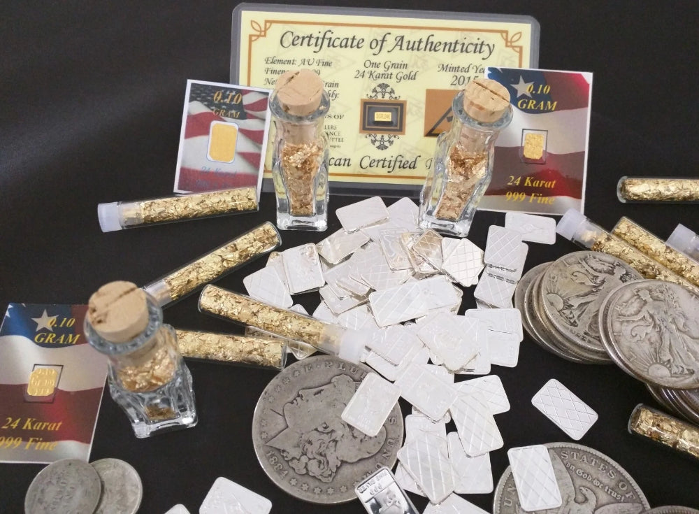 ✯ Gold and Silver Estate Lot Sale ✯ Old U.S. Coins ✯ Bullion ✯ .999 Silver Bars-2