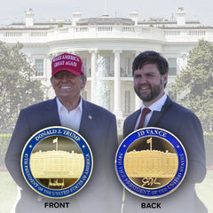EL18-10 President Trump 47 and Vice President JD Vance Presidential Combination-2