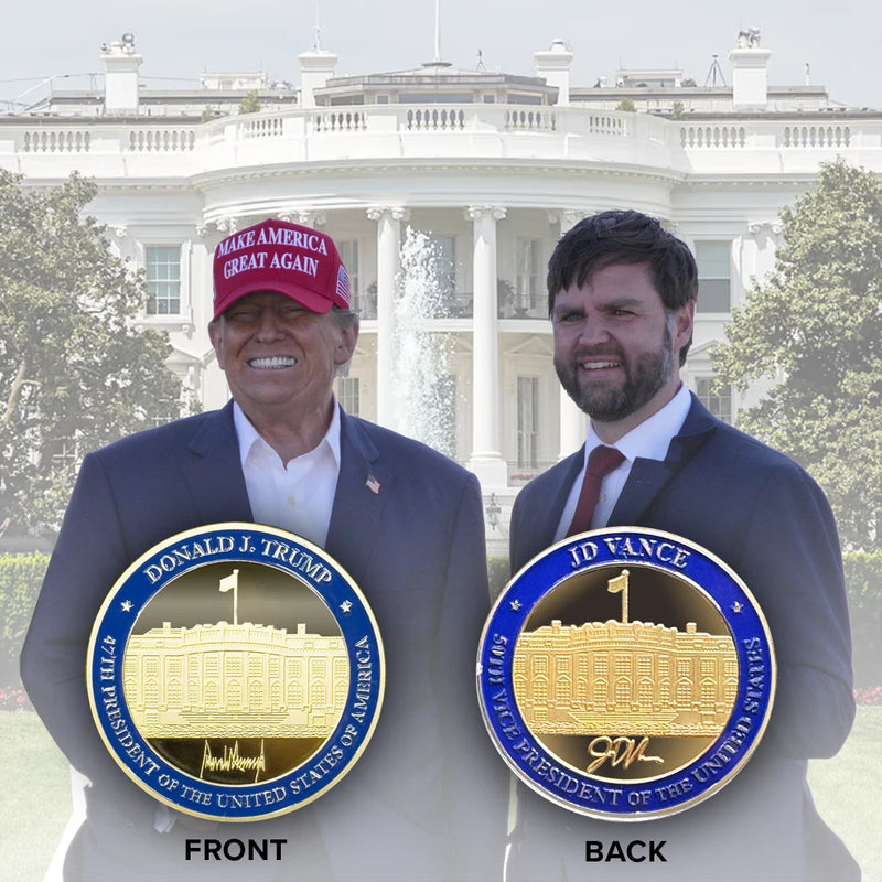 EL18-10 President Trump 47 and Vice President JD Vance Presidential Combination-2