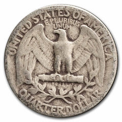 1951 Washington Quarter 40-Coin Roll Avg Circ-2