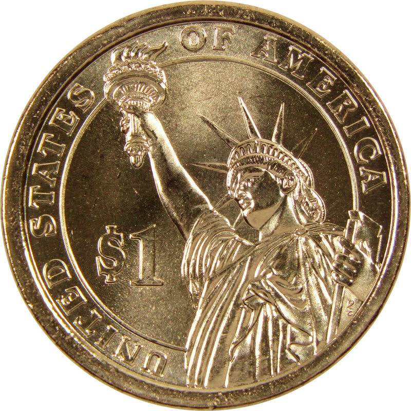 2013 P&D Presidential Dollar 8 Coin Set Uncirculated-2