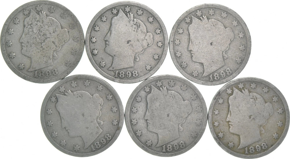 1898 Liberty V Nickel G-3