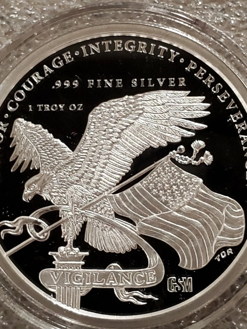 Donald Trump 2020 1 oz .999 silver proof coin 45th President commemorative New!