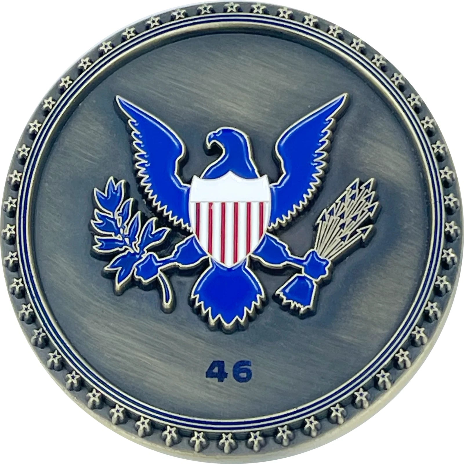 BL12-001 Presidential Task Force Joe Biden 46 Challenge Coin-2
