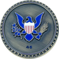 BL12-001 Presidential Task Force Joe Biden 46 Challenge Coin-2