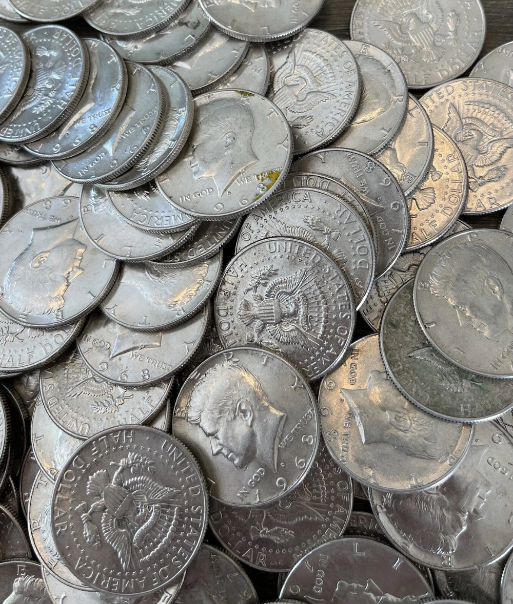 1965 - 1970 Kennedy Half Dollar - Circulated - 40% Silver - Choose Quantity!