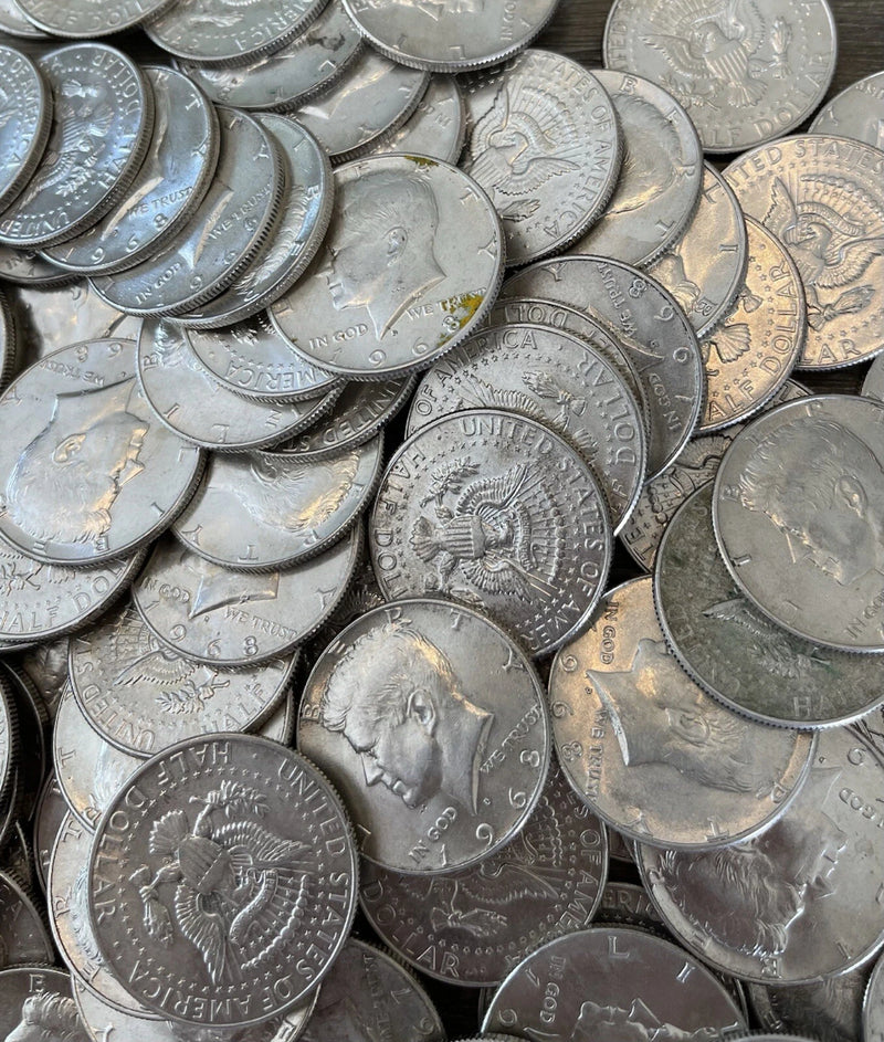 1965 - 1970 Kennedy Half Dollar - Circulated - 40% Silver - Choose Quantity!-2