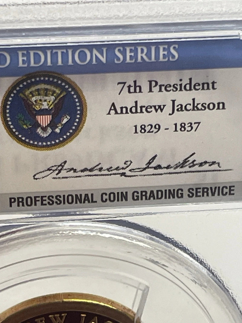 2008-S Andrew Jackson One Dollar PCGS- PR 69 D CAM.-2